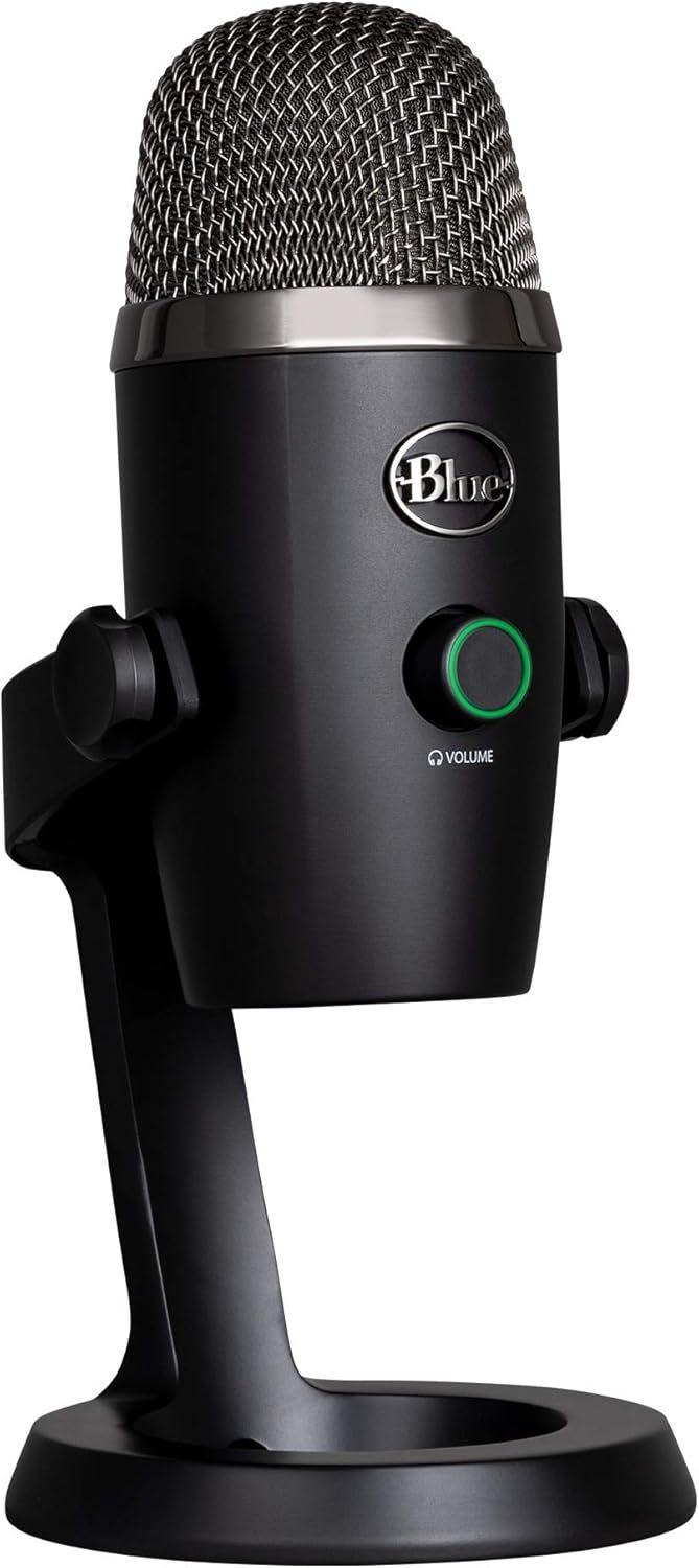 Logitech for Creators  Blue Yeti Nano Premium USB Microphone - Black - Excellent