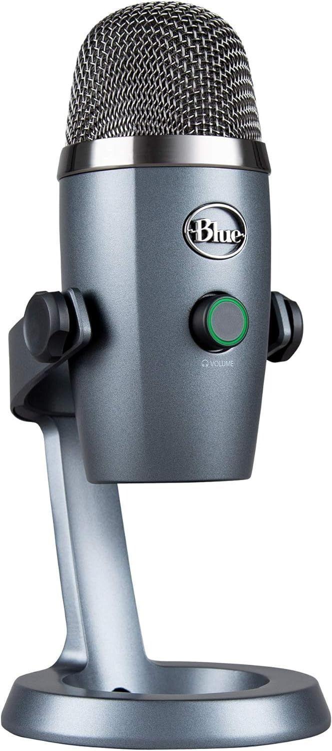 Refurbished Logitech for Creators Blue Yeti Nano Premium USB Microphone - Reebelo US