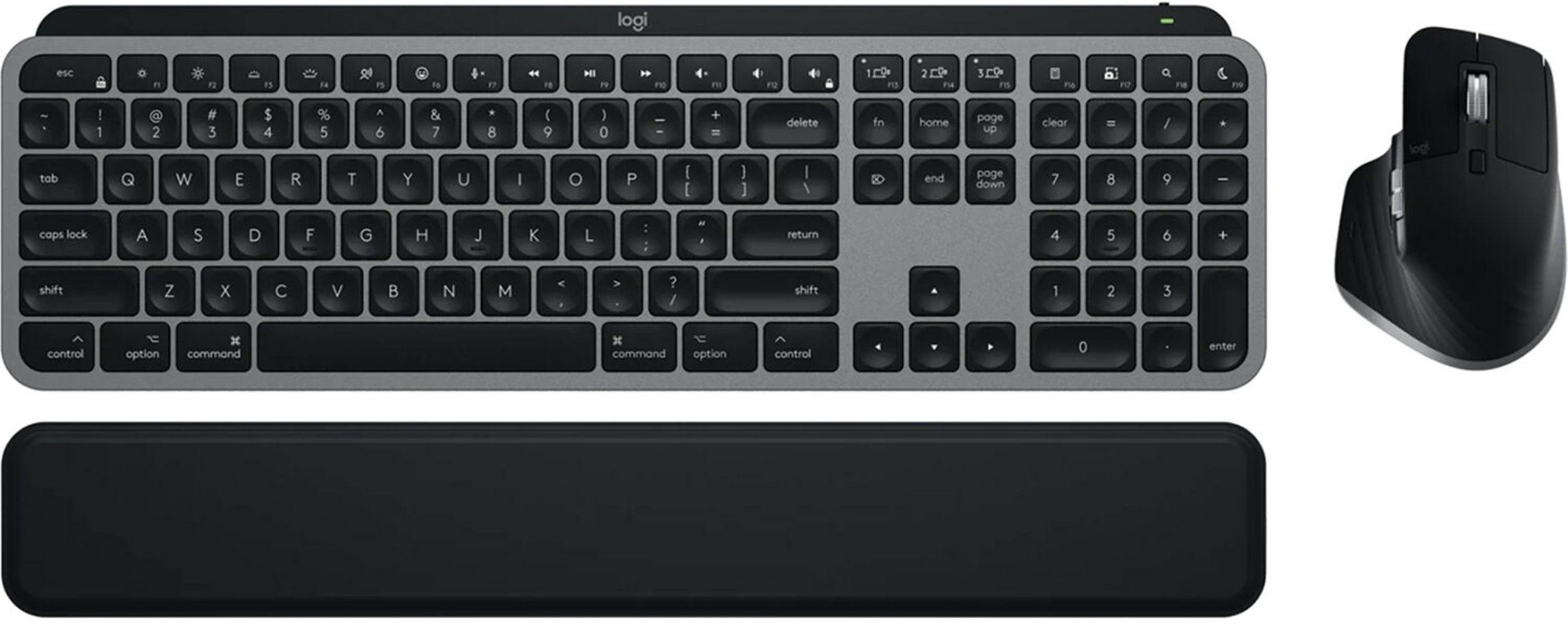 Logitech MX Keys S Wireless Keyboard & Mouse Combo for Mac