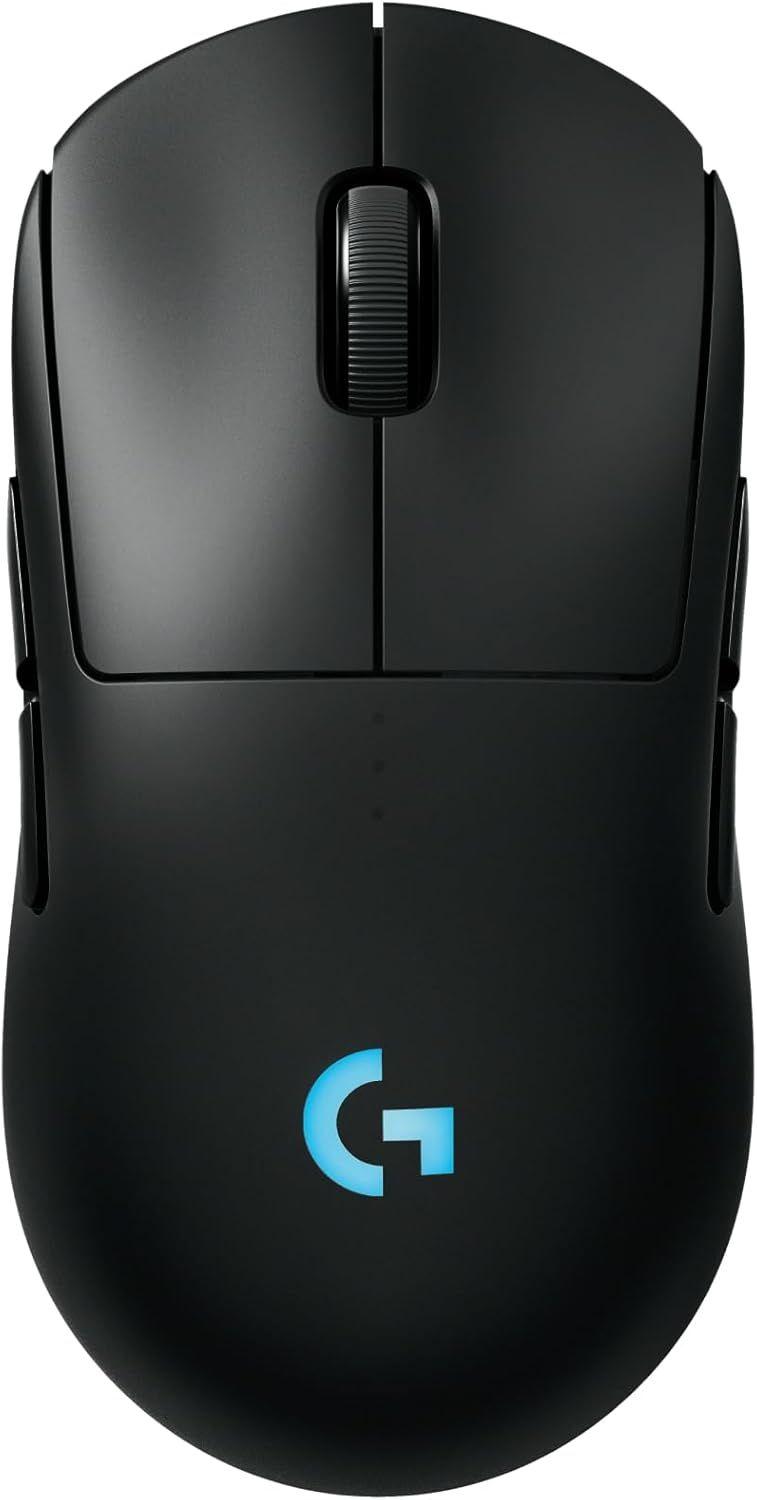 Logitech PRO 2 LightSpeed Ambidextrous Wireless Gaming Mouse - Black - Excellent