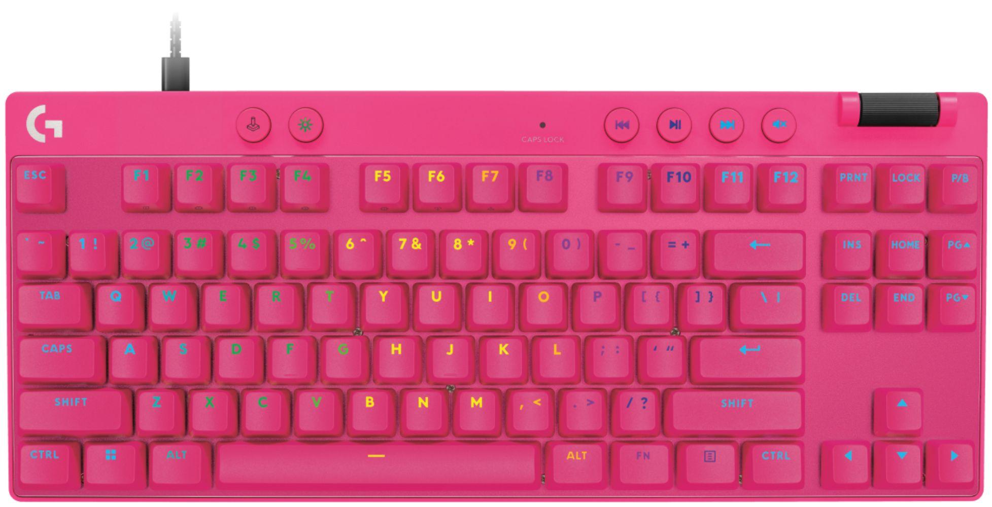 Logitech PRO X TKL RAPID Analog Switches Wired Gaming Keyboard