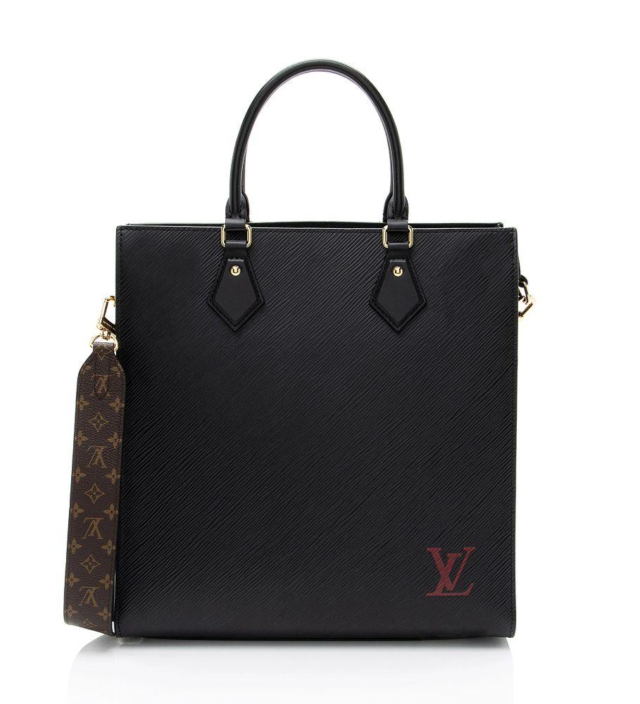 Louis Vuitton Epi Leather Sac Plat PM Tote (with Shoulder Strap)