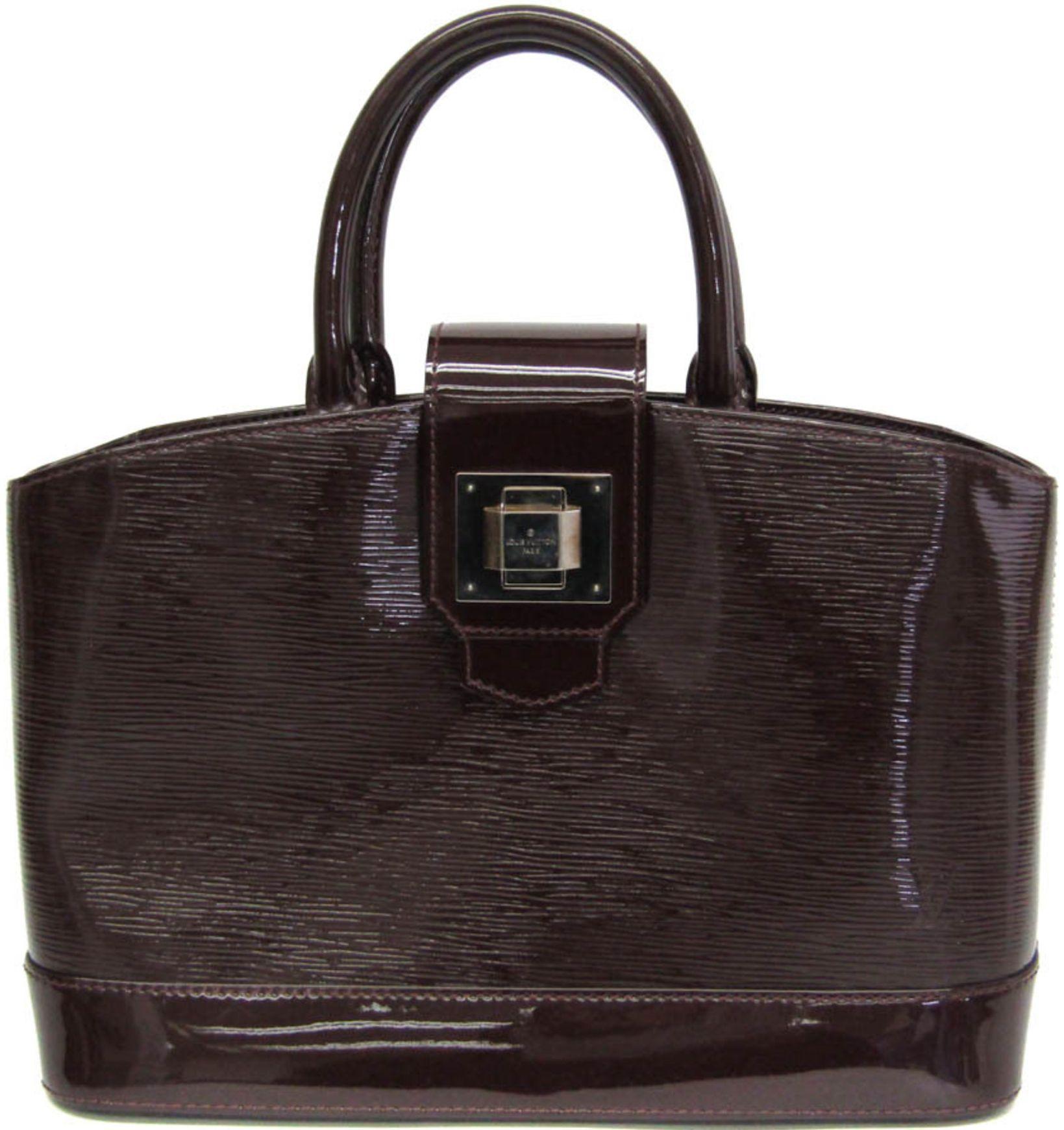 Louis Vuitton Mirabo PM Epi Electric Leather Handbag - Prune - Leather - Excellent