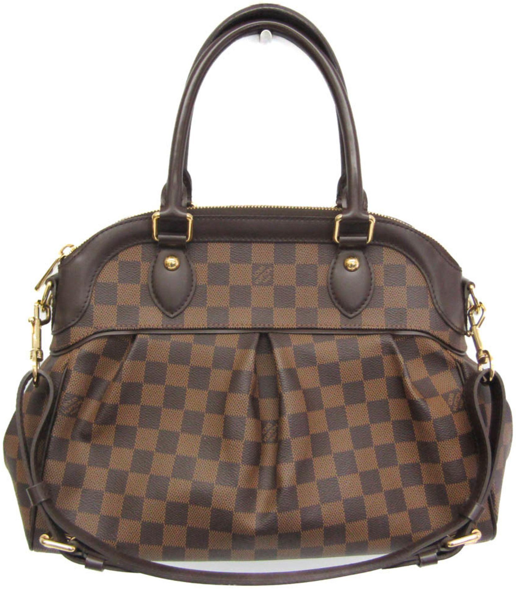 Louis Vuitton Trevi Damier Canvas Handbag Shoulder Bag