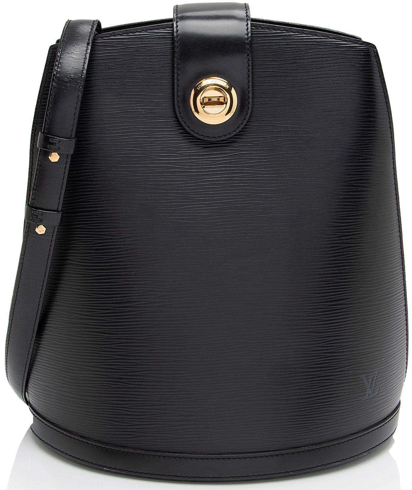 Louis Vuitton Vintage Epi Leather Cluny Shoulder Bag - Black - Leather - Good