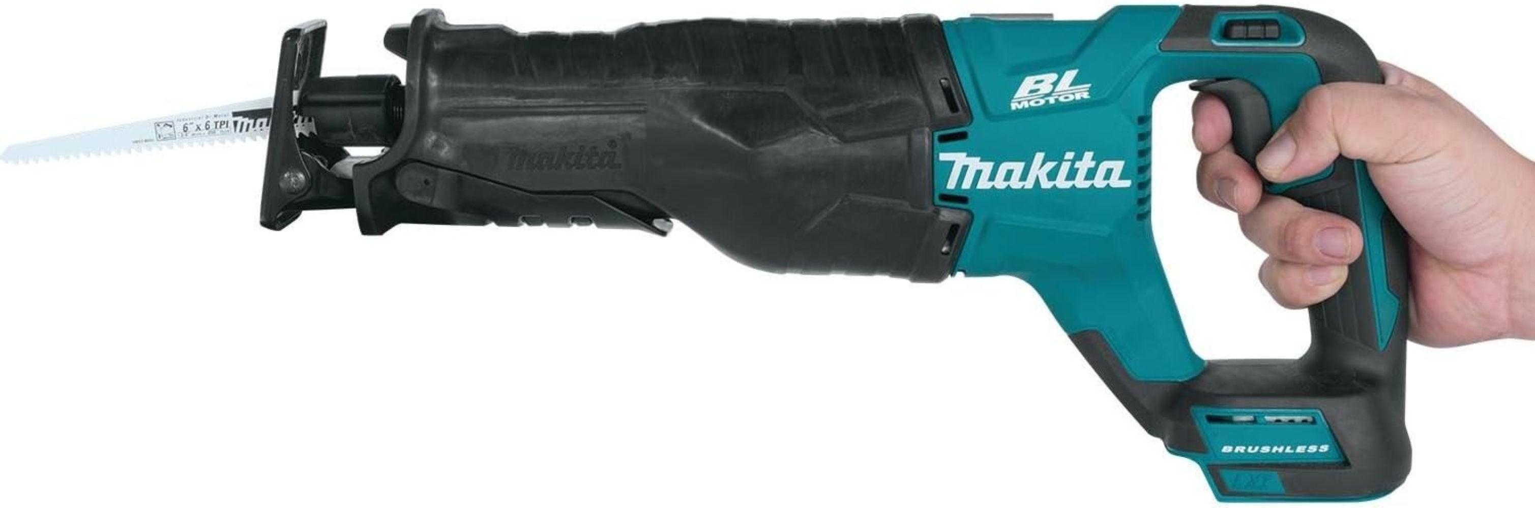 Makita XRJ05Z-R 18V LXT Lithium‑Ion Brushless Cordless Recipro Saw (Tool Only) - Teal/Black - Excellent