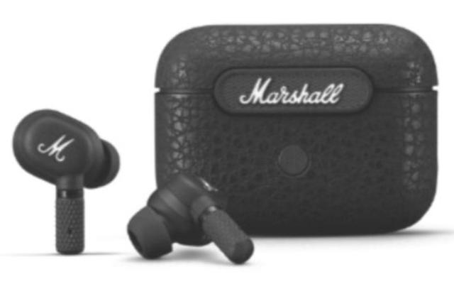 Marshall Motif A.N.C Wireless Earbuds in Black in Excellent condition
