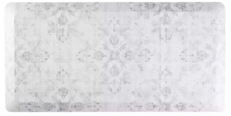Member's Mark  Comfort Pro Anti-Fatigue Cushion Mat White Marble Pattern 19.6" x 39.3" - White - Brand New
