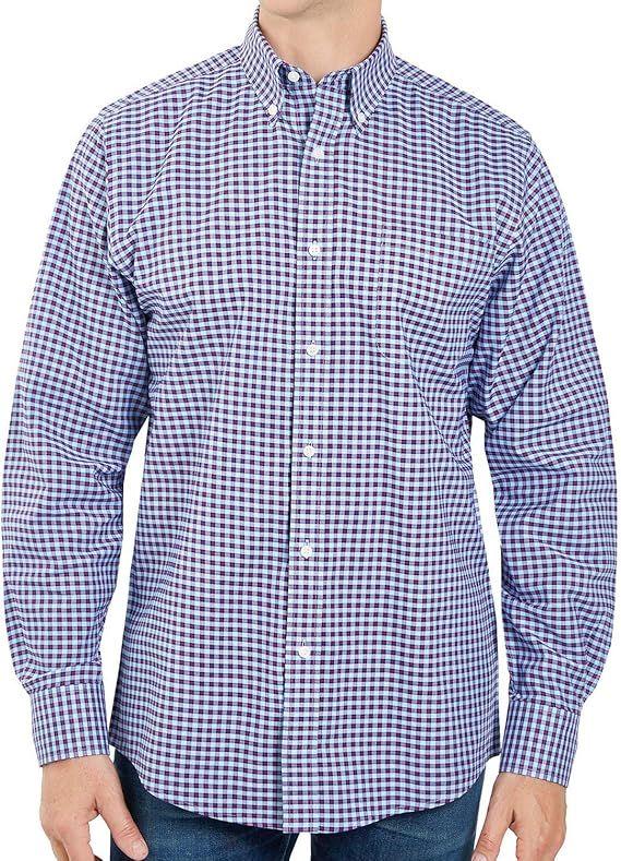 Member's Mark Men's Stretch Oxford Long Sleeve Shirt (Medium)