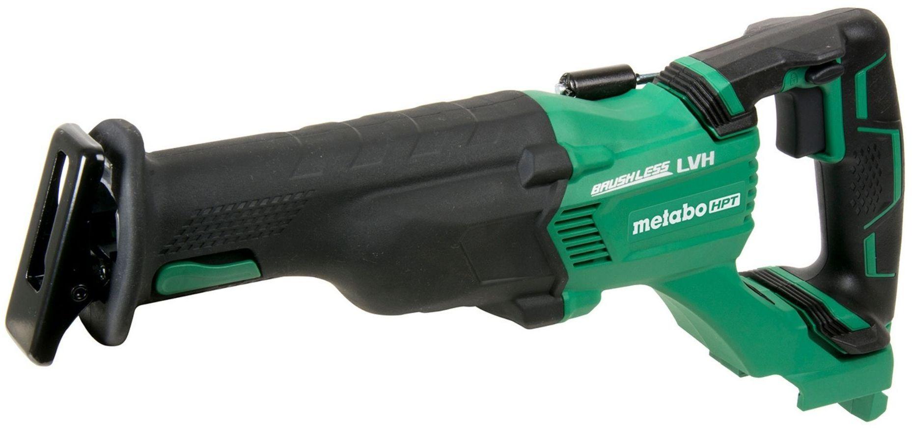 Metabo HPT  CR18DBLQ4M 18V Li-Ion Brushless Cordless Reciprocating Saw - Black/Green - Premium