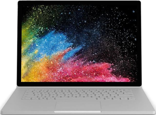 Microsoft Surface Book 2 15" Intel Core i7-8650U 1.9GHz in Silver in Excellent condition
