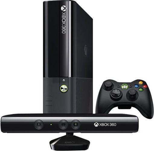 Microsoft  Xbox 360 E Gaming Console with Kinect Sensor - 4GB - Glossy Black - Excellent