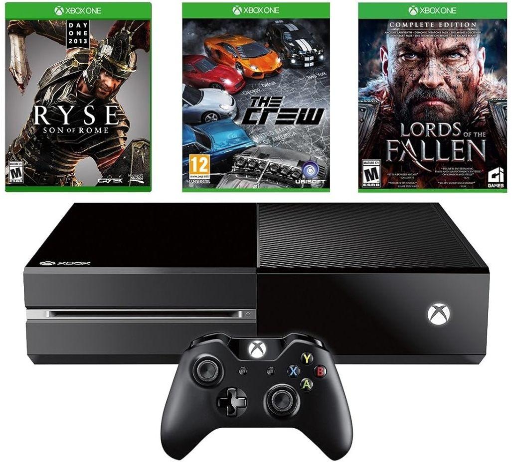Microsoft Xbox One 3 Game Bundle - Ryse: Son of Rome + The Crew + Lords of the Fallen