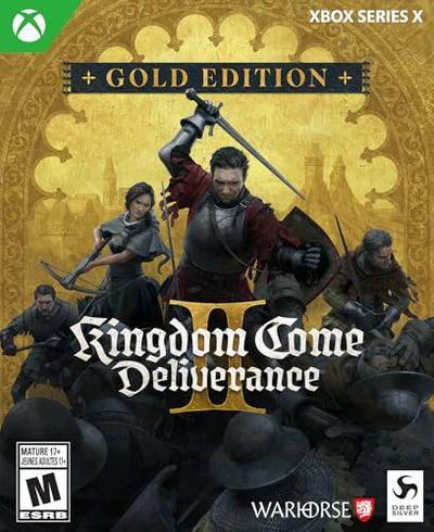 Microsoft Xbox Series X Kingdom Come: Deliverance II Gold Edition Video Game - Gold/Green - Excellent