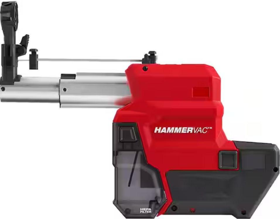 Milwaukee  2912-DE M18 FUEL HAMMERVAC 1" Dedicated Dust Extractor (Tool Only) - Red - Excellent