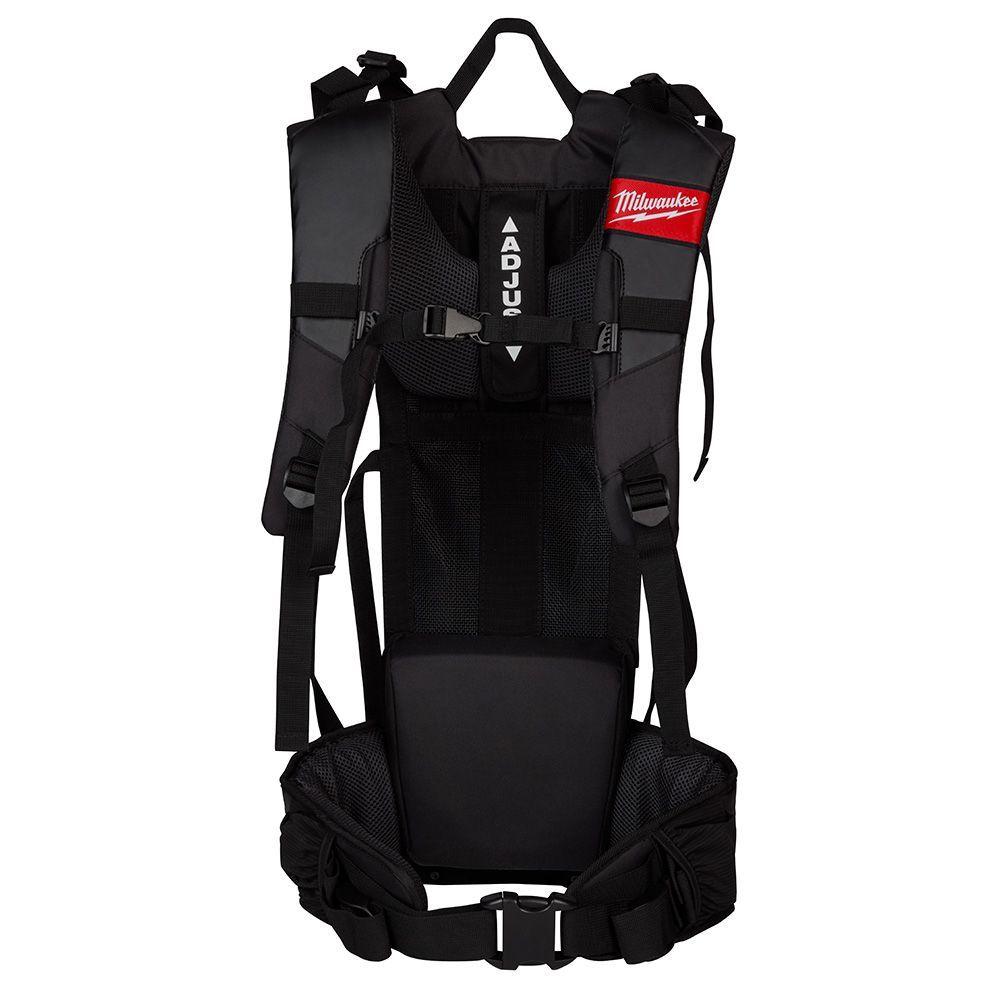 Milwaukee  3700 Backpack Harness for MX FUEL Concrete Vibrator - Black - Excellent