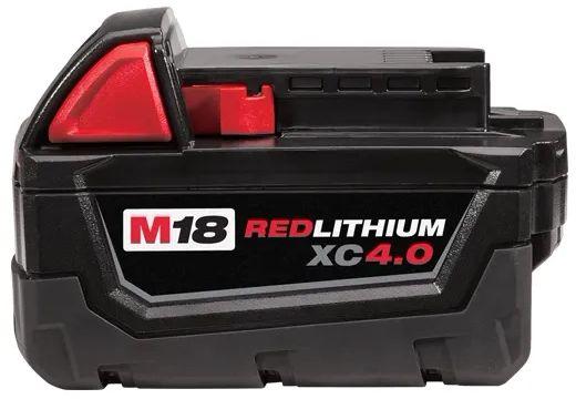 Milwaukee  48-11-1840 M18 REDLITHIUM XC 4.0 Extended Capacity Battery Pack - Black - Acceptable
