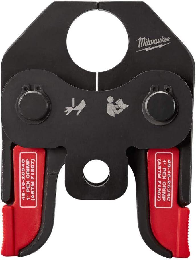Milwaukee  49-16-2634C 1" PEX Crimp Jaw for M18 Short Throw Press Tool - Red - Excellent