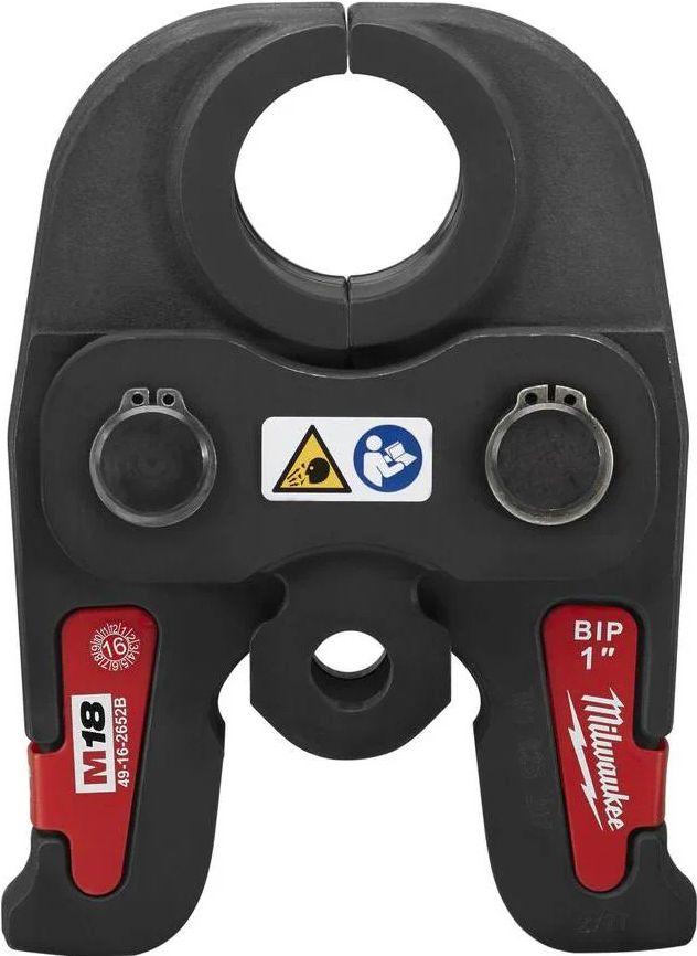 Milwaukee  49-16-2652B 1" IPS-P Press Jaw for M18 Force Logic Press Tools Black Iron - Red - Excellent