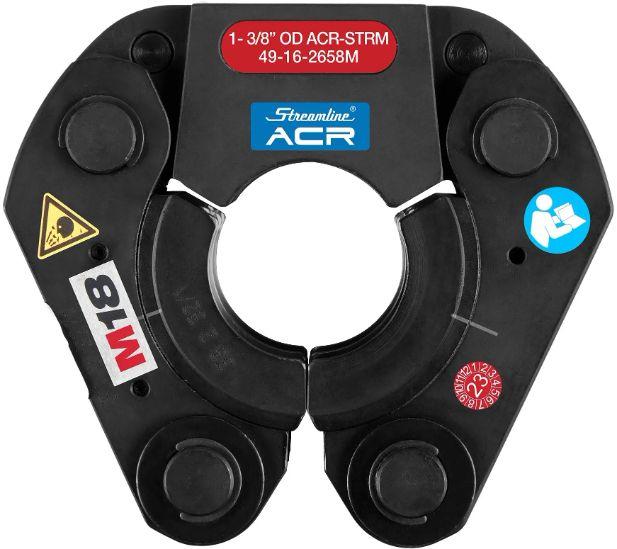 Milwaukee  49-16-2658M 1-3/8 in. Streamline ACR Press Ring for M18 FORCE LOGIC Press Tools - Black - Acceptable