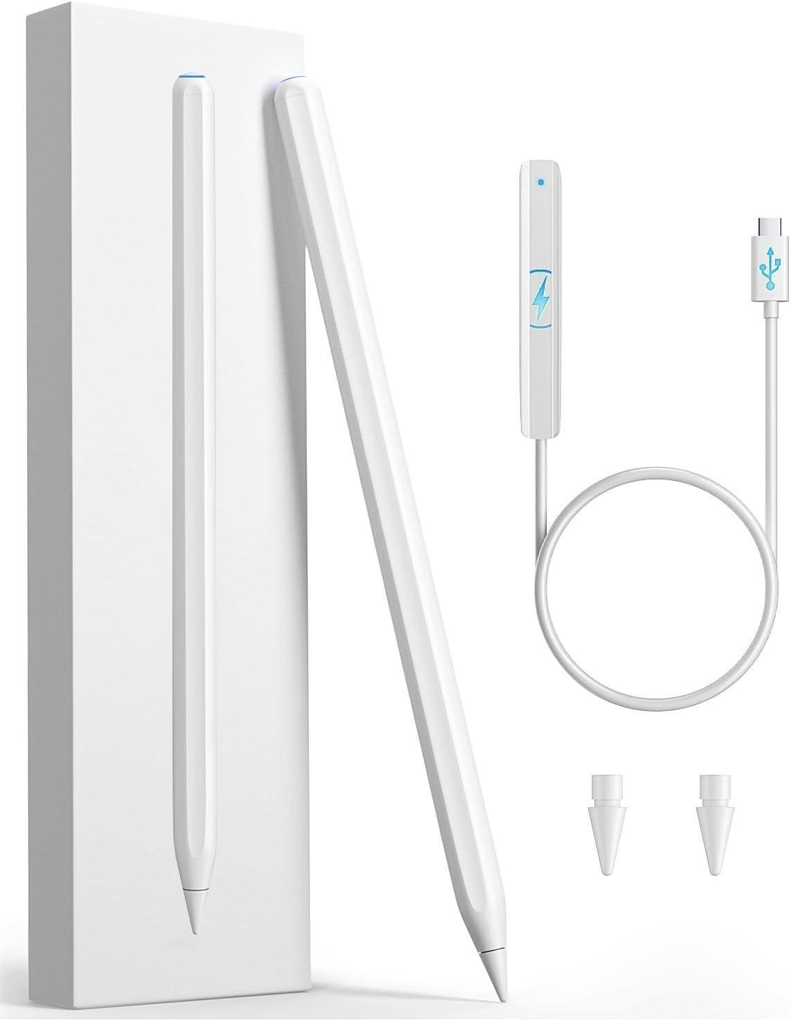 Minibesky iPad Pencil 2nd Generation with Magnetic Wireless Charging - White - Excellent