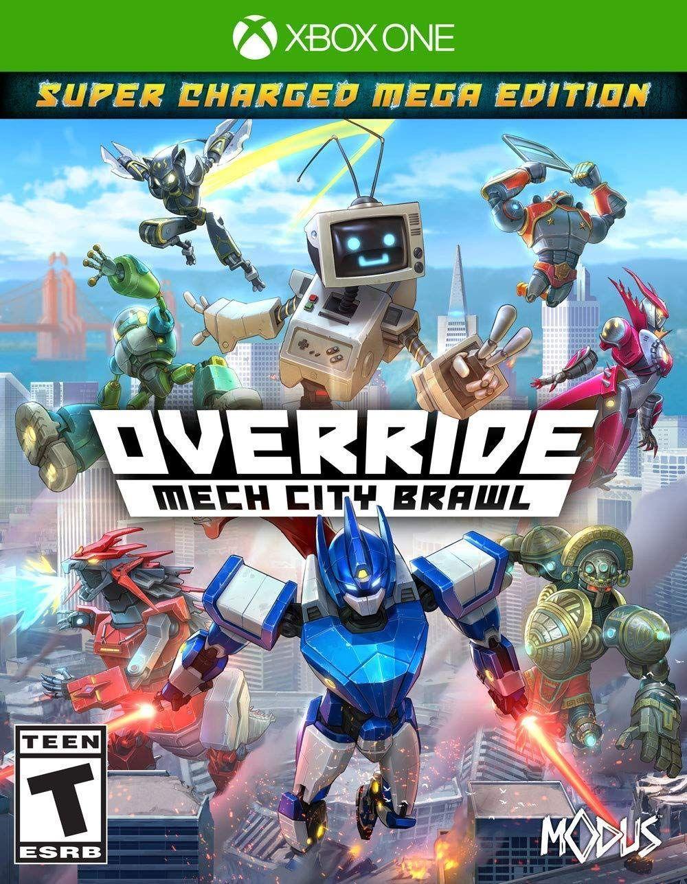 Modus  Override: Mech City Brawl Super Charged Mega Edition for Xbox One - Green - Brand New