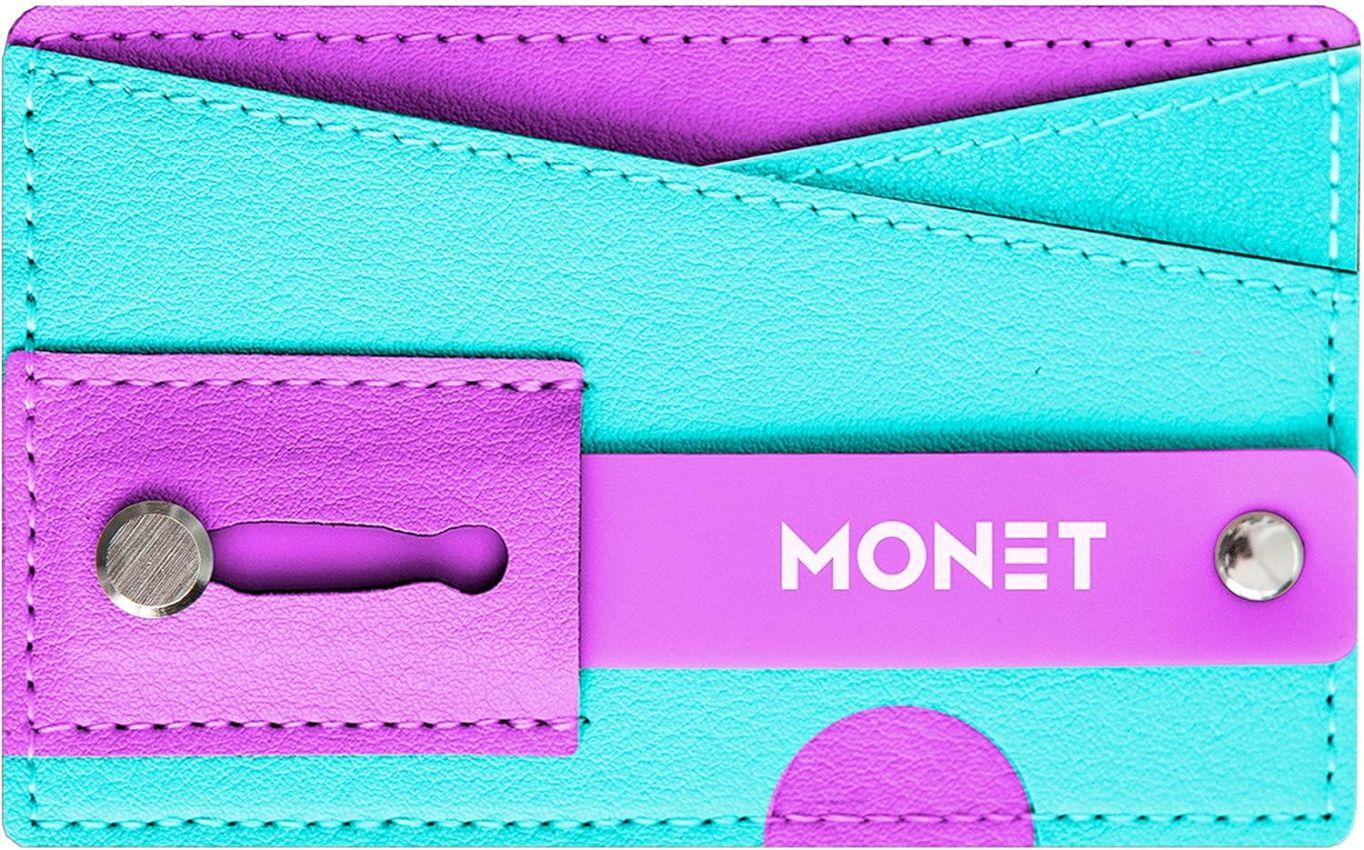 Monet Ultra Grip 3-in-1 Smart Phone Wallet/Card Holder/Kickstand for Universal
