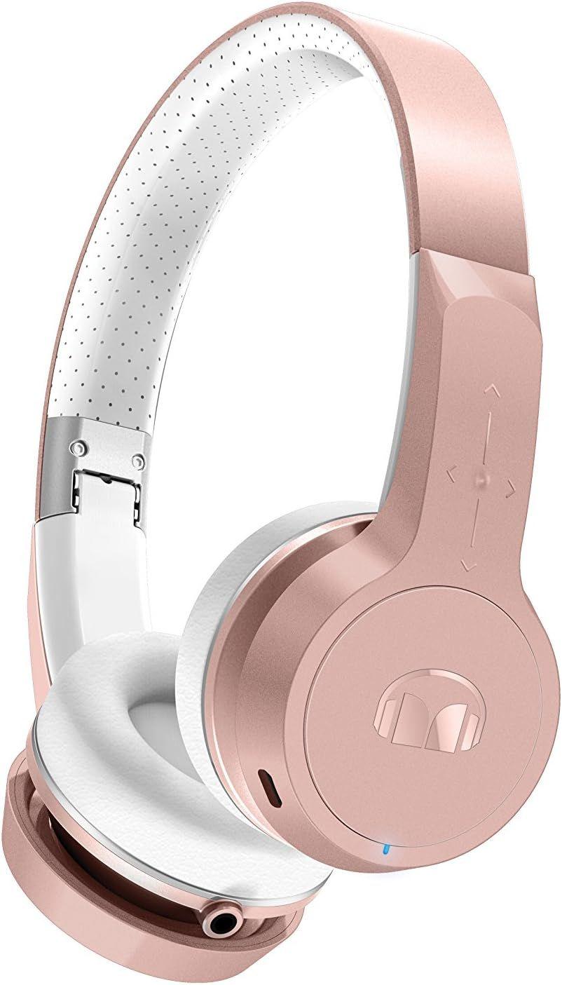 Monster  Clarity HD Designer Series Wireless On Ear Headphones - Rose Gold - Excellent