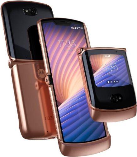 Motorola Razr 5G (2020) 256GB for T-Mobile in Blush Gold in Pristine condition