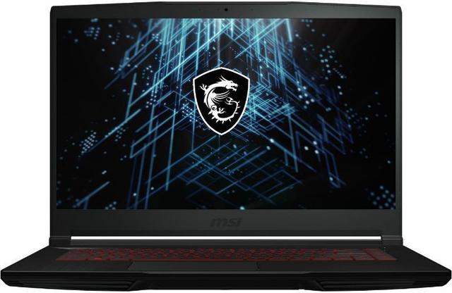 MSI GF63 Thin 11SC Gaming Laptop 15.6" Intel Core i5-11400H 2.7GHz in Black in Acceptable condition