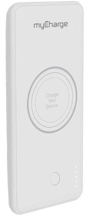 MyCharge  Unplugged QI Wireless Dual USB Port 10000 mAh Power-bank Charger - White - Brand New