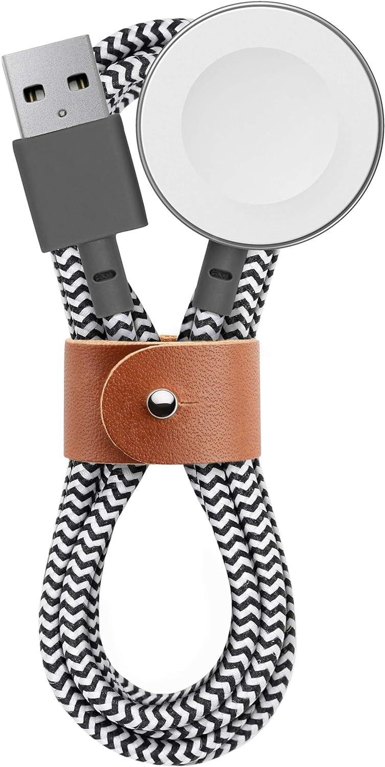 Native Union  Belt Watch 4ft Charging Cable for Apple Watch - Black - Excellent