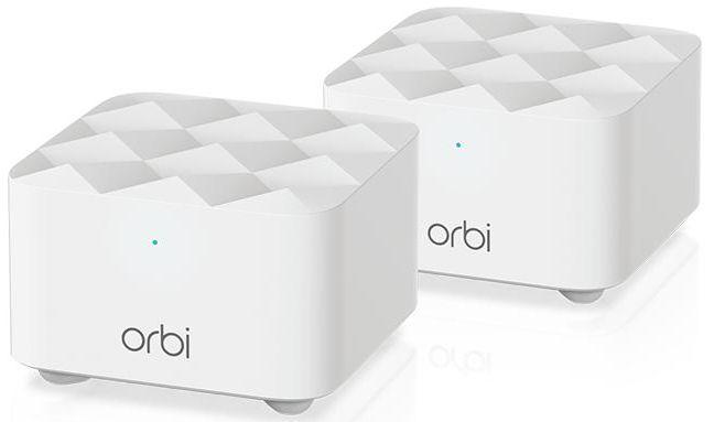 NetGear AC1200 Orbi Dual-band Mesh WiFi System (RBK12) (2Pack) - White - Brand New