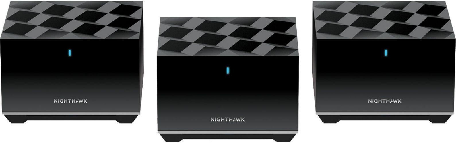 Netgear AX3600 Nighthawk Tri-band WiFi 6 Mesh System (MK83) - Black - Acceptable