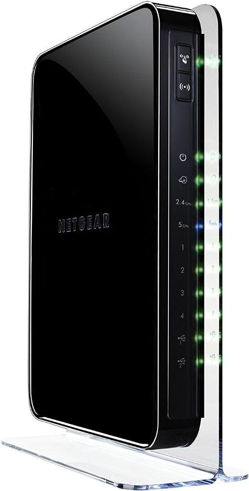 Netgear N900 Wireless Dual Band Gigabit Router (WNDR4500) - Black - Acceptable
