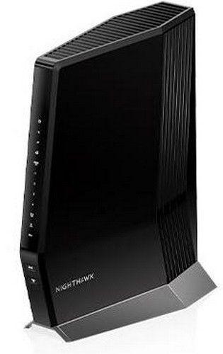 Netgear Nighthawk AX6000 WiFi Cable Modem Router (CAX80) - Black - Excellent