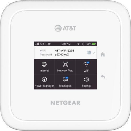 Netgear Nighthawk (MR6110) M6 5G WiFi 6 Mobile Hotspot Router (AT&T) - White - Acceptable