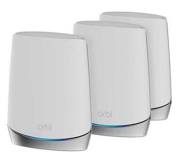 Netgear Orbi 750 AX4200 (RBK753) Series Tri-Band WiFi 6 Mesh System (3 Pack) - White - Acceptable