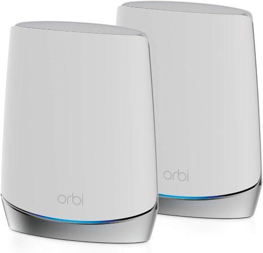 Netgear Orbi AX4200 Tri-Band Mesh WiFi 6 System with Router & 1 Satellite Extender (RBK752)