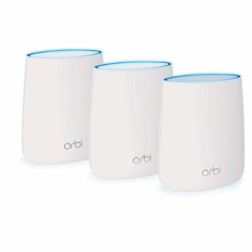 Netgear Orbi RBK53-100NAR AC3000 Tri-band WiFi Router - White - Excellent