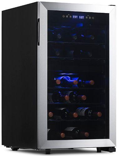 Newair Freestanding 43 Bottle Dual Zone Wine Fridge (NWC043SS00)