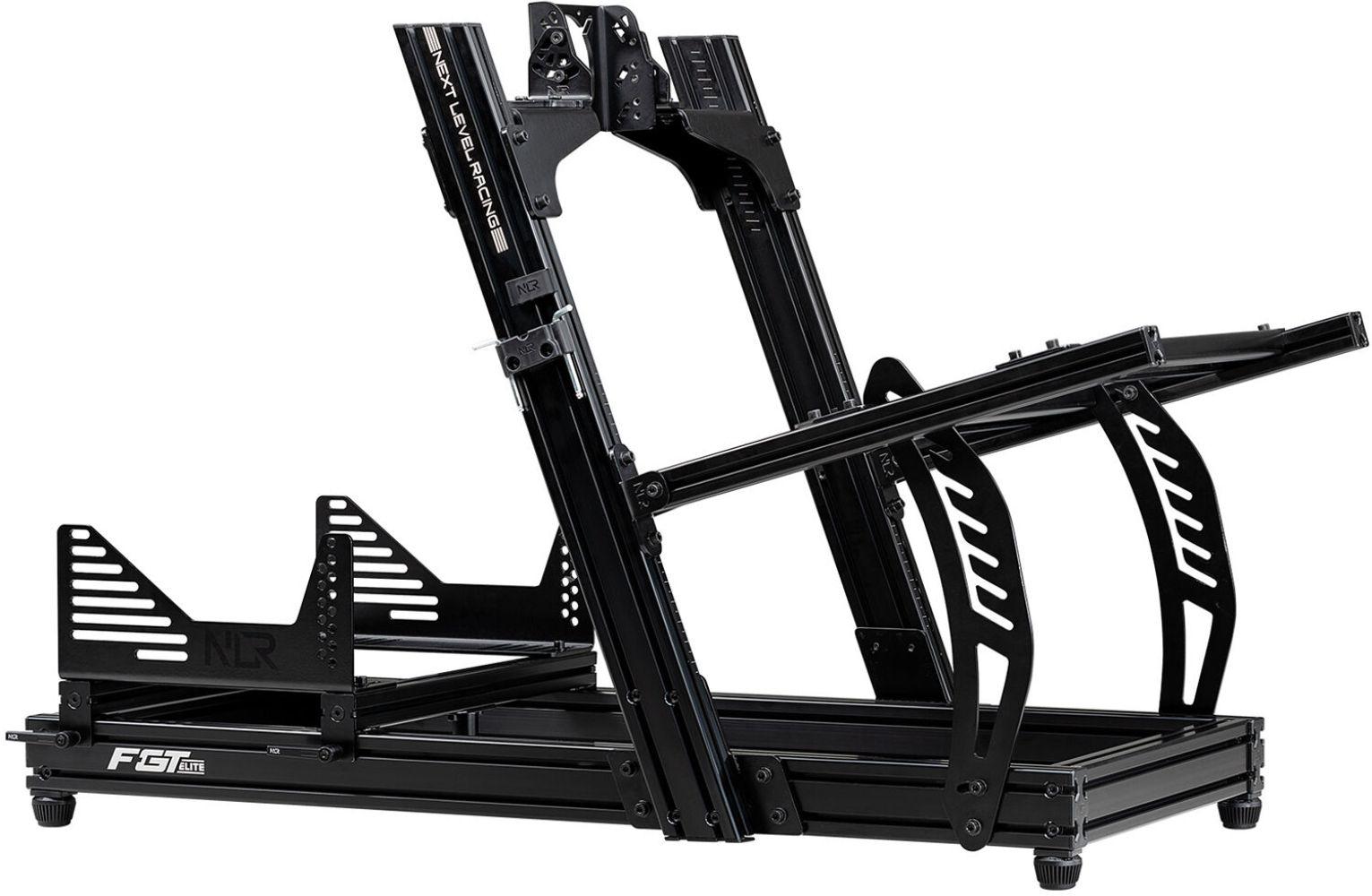 Next Level Racing  F-GT Elite Lite Front & Side Edition Simulator Racing Cockpit (NLR-E033) - Black - Excellent