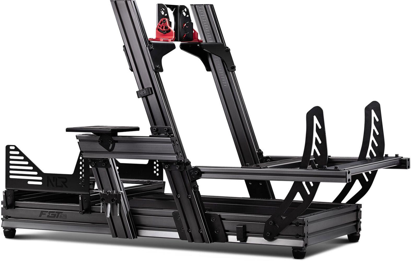 Next Level Racing  F-GT Elite Front & Side Mount Edition Simulator Cockpit (NLR-E003) - Black - Excellent