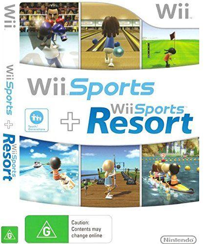 Nintendo  2 Games on 1 Disc Bundle Version - Wii Sports & Wii Sports Resort - Default - Excellent