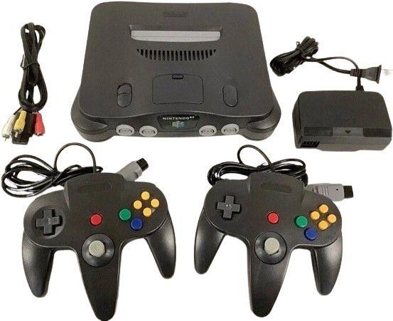 Nintendo 64 with 2 Controllers Gaming Console (Bundle)