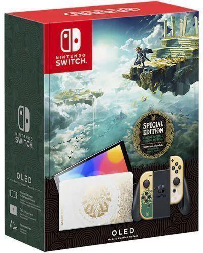Nintendo Switch OLED Model Handheld Gaming Console 64GB in The Legend of Zelda: Tears of the Kingdom Edition in Premium condition