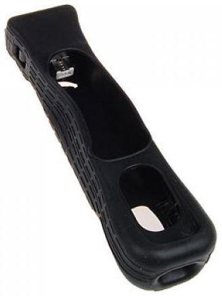 Nintendo Wii Motion Plus Adapter with Silicone Sleeve - Black - Excellent