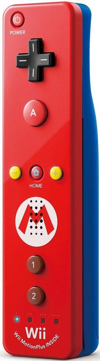 Nintendo Wireless Motion Sensor Wii Remote MotionPlus - Mario Edition - Excellent