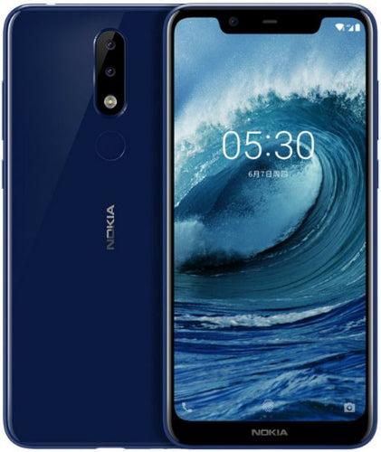 Nokia 6.1 Plus 64GB for AT&T in Blue in Excellent condition