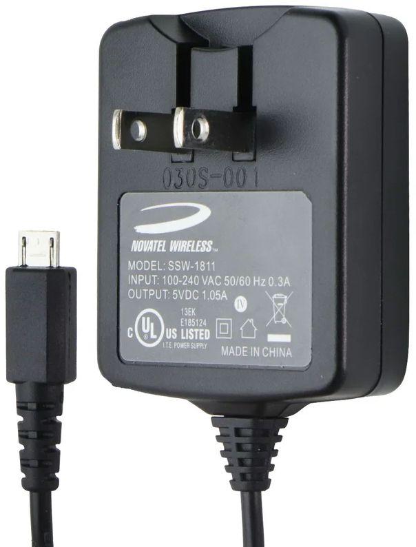 Novatel Wireless  SSW-1811 Mifi Hotspot Home Travel Charger - Black - Good